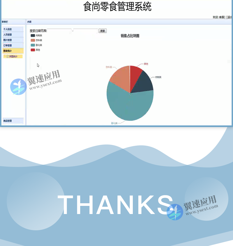 bootstrap框架零食商城管理系统源码