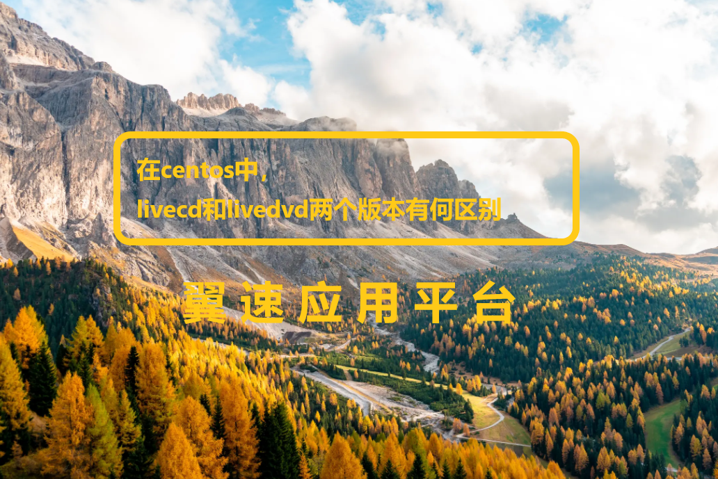 在centos中，livecd和livedvd两个版本有何区别
