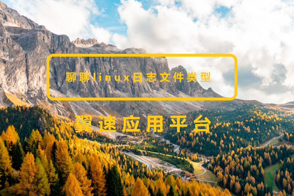 聊聊linux日志文件类型